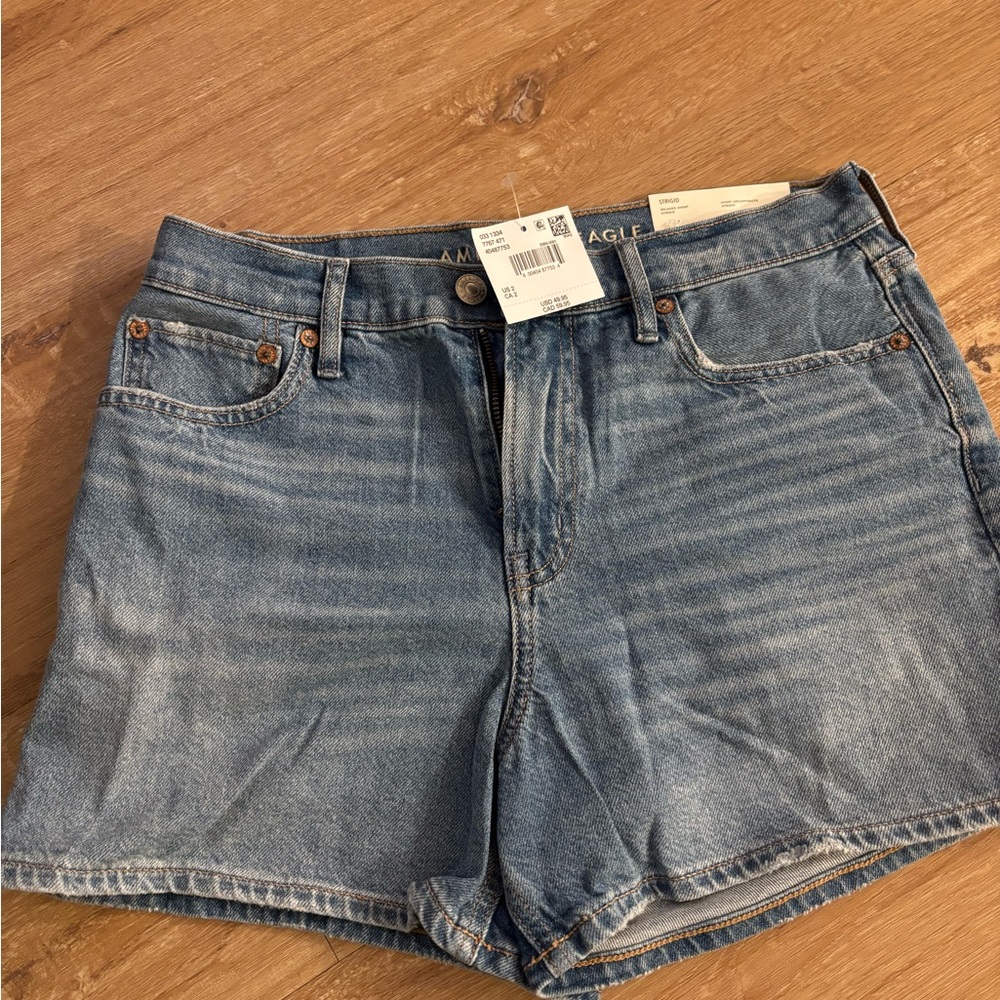 American Eagle Outfitters Women's Blue Denim Shorts